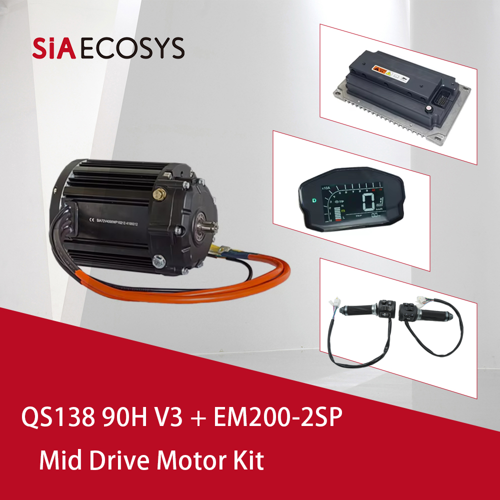 Motorcycle Gear Ratings - QSMOTOR QS138 90H V3 with 1:2.35