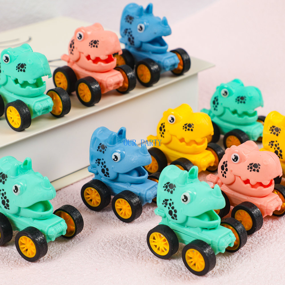 Tail Bag Rack - 10Pcs Cute Mini Dinosaur Pull Back