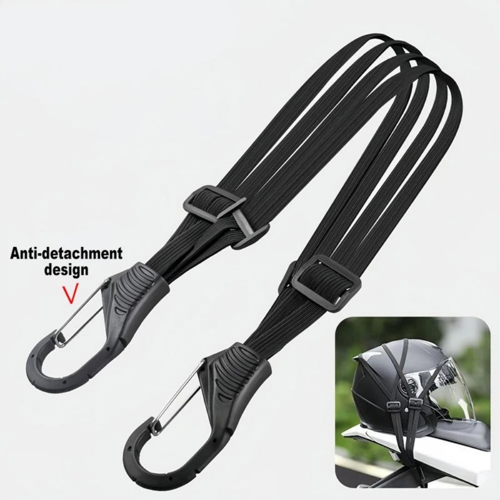 Motorcycle Gear Mesh - Motorcycle Luggage Strap Universal Elastic Suitcase