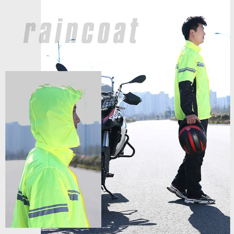 Motorcycle Split Raincoat Rain - Motorcycle Rain Suit 评论和价格