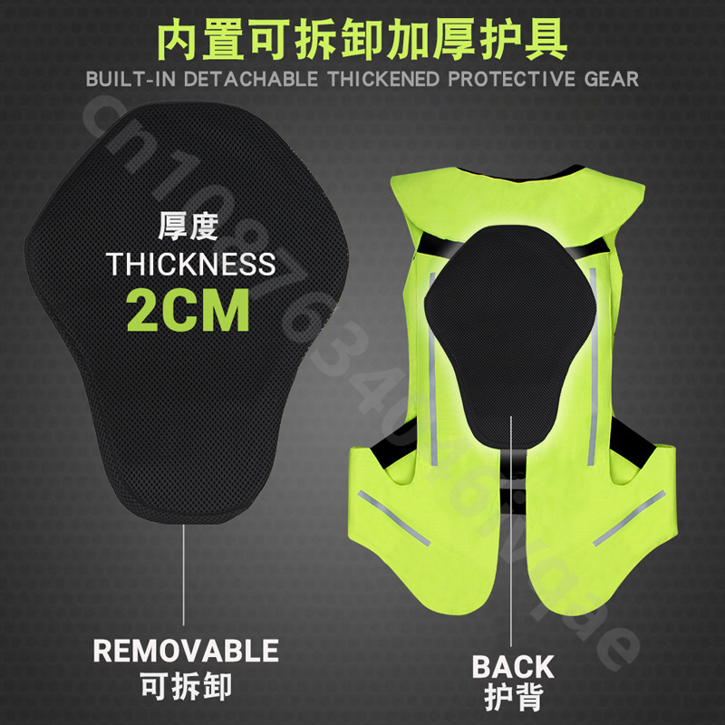 Motorcycle Rider Protective Ve - Motorcycle Gear With Airbag 评论和价格