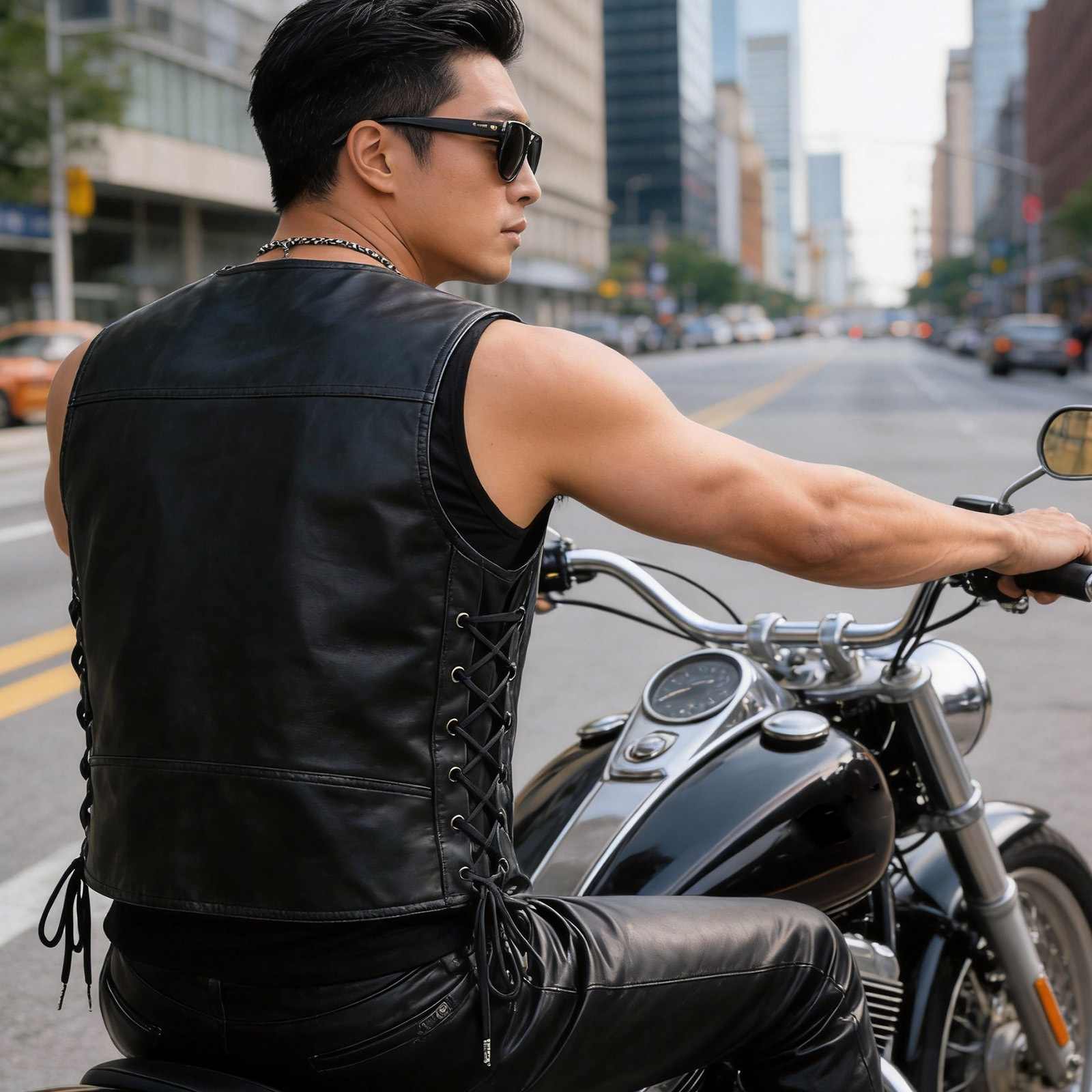 WOSAWE Men's Motorcycle Biker  - Riding Jacket Leather 评论和价格