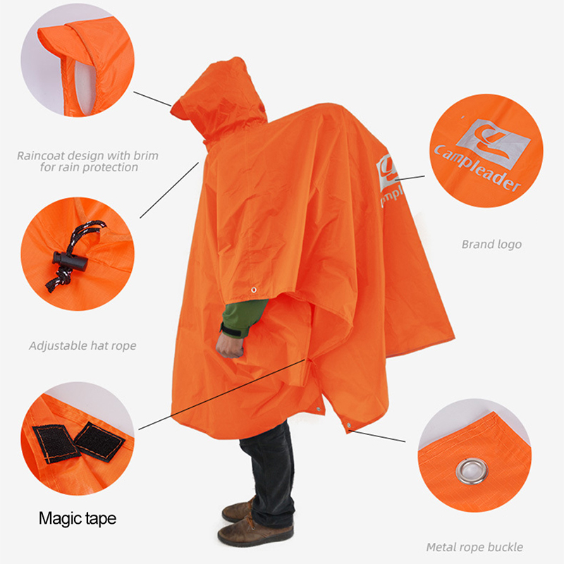 3 In 1 Outdoor Raincoat Hooded - Motorcycle Rain Suit 评论和价格