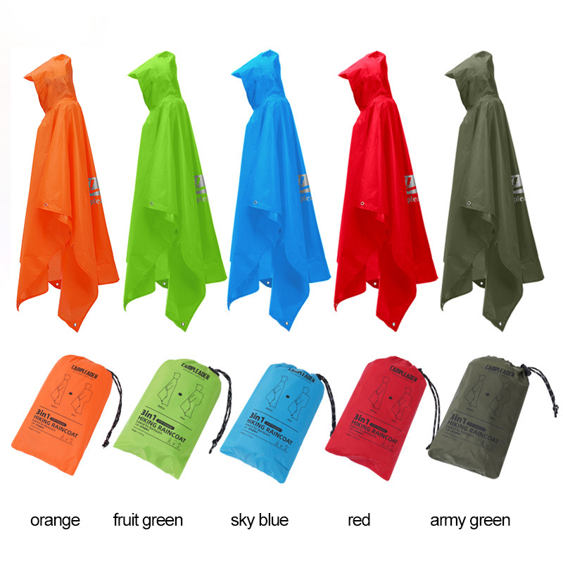 3 In 1 Outdoor Raincoat Hooded - Motorcycle Rain Suit 评论和价格