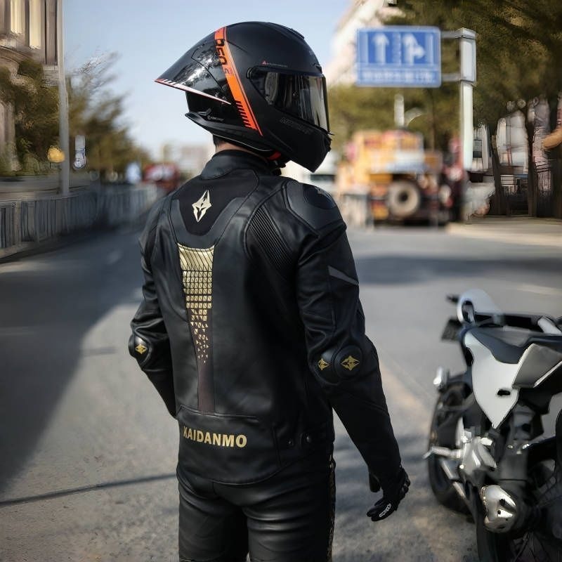 Motorcycle Riding Clothes Leat - Riding Jacket Leather 评论和价格