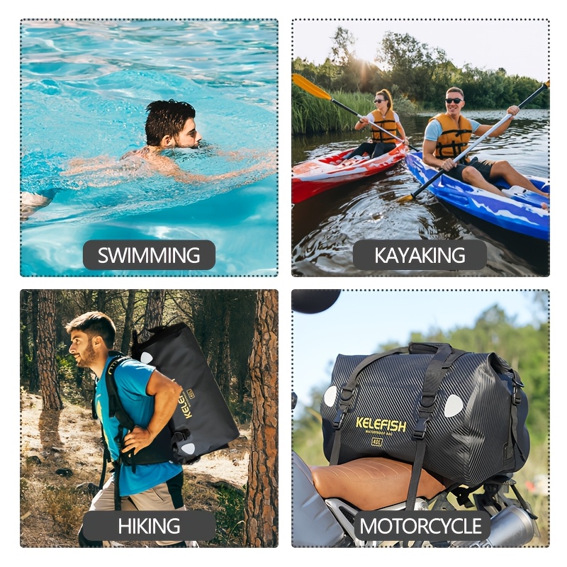 Waterproof Dry Duffel Bag Moto - Motorcycle Gear With Airbag 评论和价格