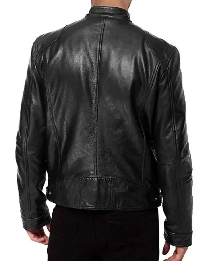 Mens Motorcycle Leather Jacket - Riding Jacket Leather 评论和价格