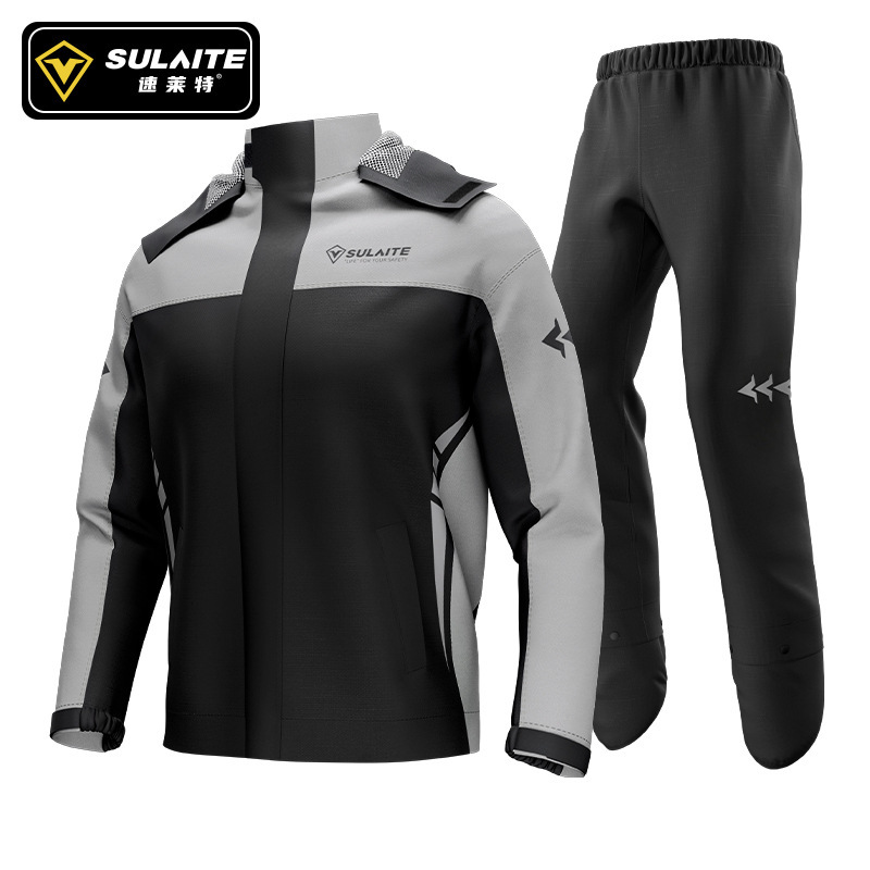SULAITE Split Motorcycle Rain  - Motorcycle Rain Suit 评论和价格