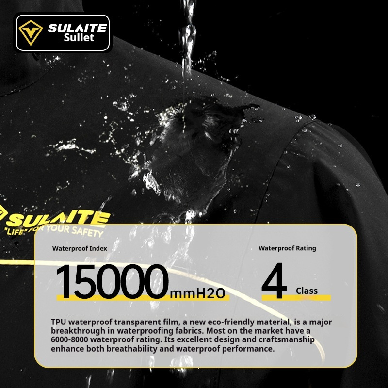 SULAITE Split Motorcycle Rain  - Motorcycle Rain Suit 评论和价格