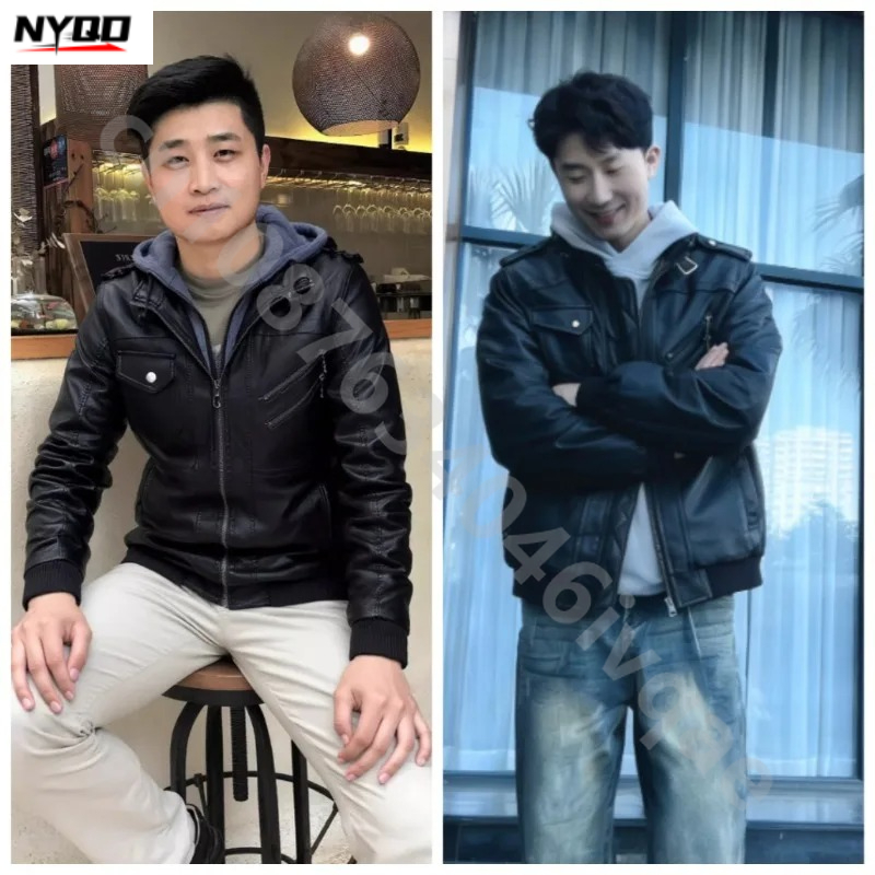 Men's Motorcycle Riding PU Lea - Riding Jacket Leather 评论和价格