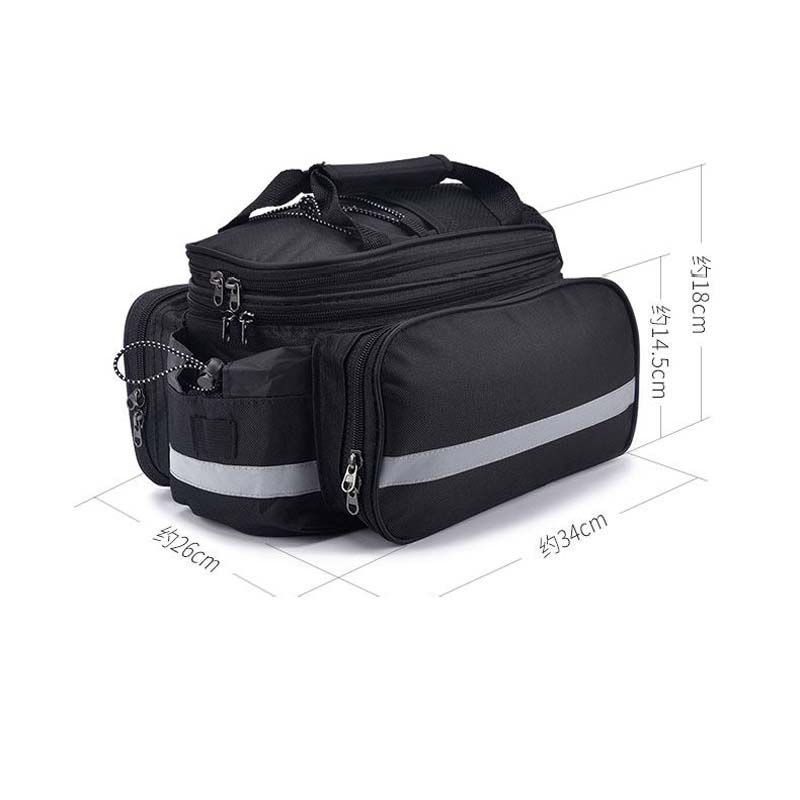 Bicycle Carrier Bag Large Capa - Tail Bag Rack 评论和价格