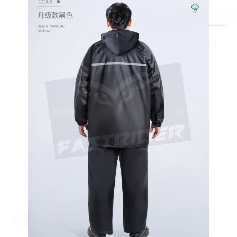 6XL 7XL 8XL Motorcycle Riding  - Motorcycle Rain Suit 评论和价格