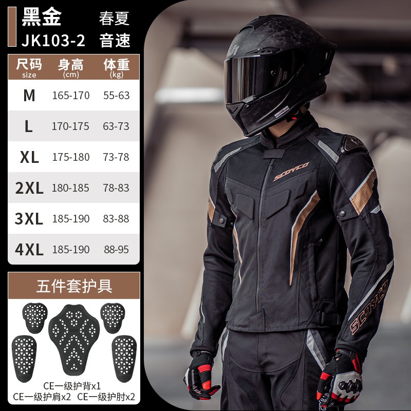 SCOYCO Summer Ventilated Mesh  - Motorcycle Gear Mesh 评论和价格