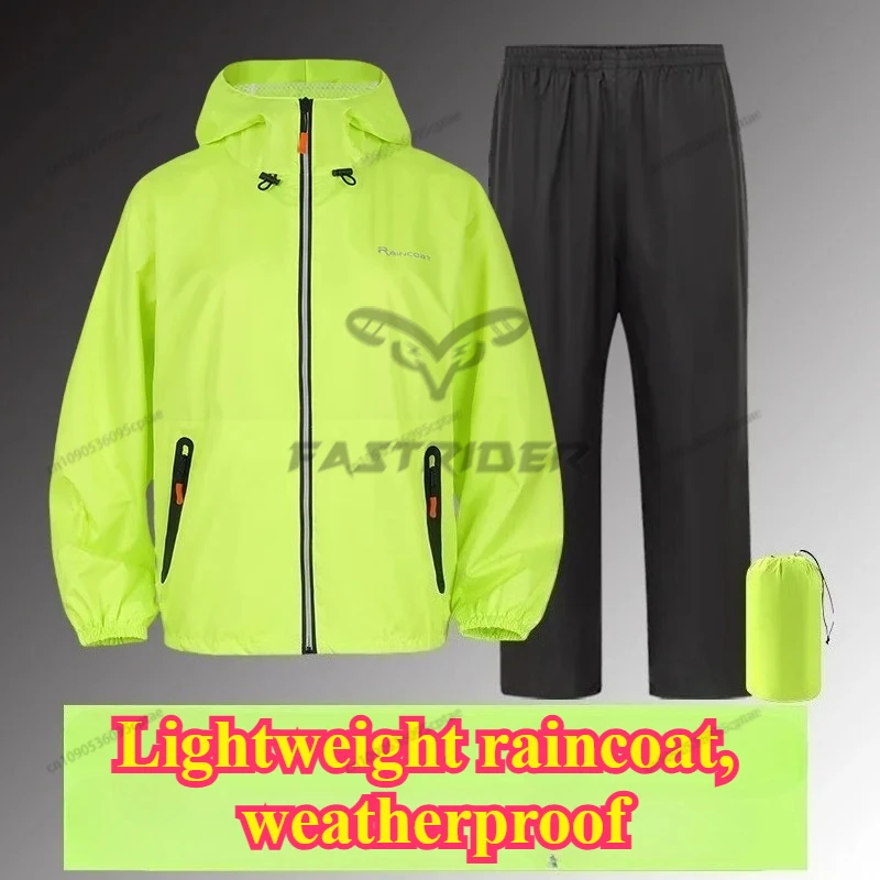 Suit For Summer Unisex Motorcy - Motorcycle Rain Suit 评论和价格