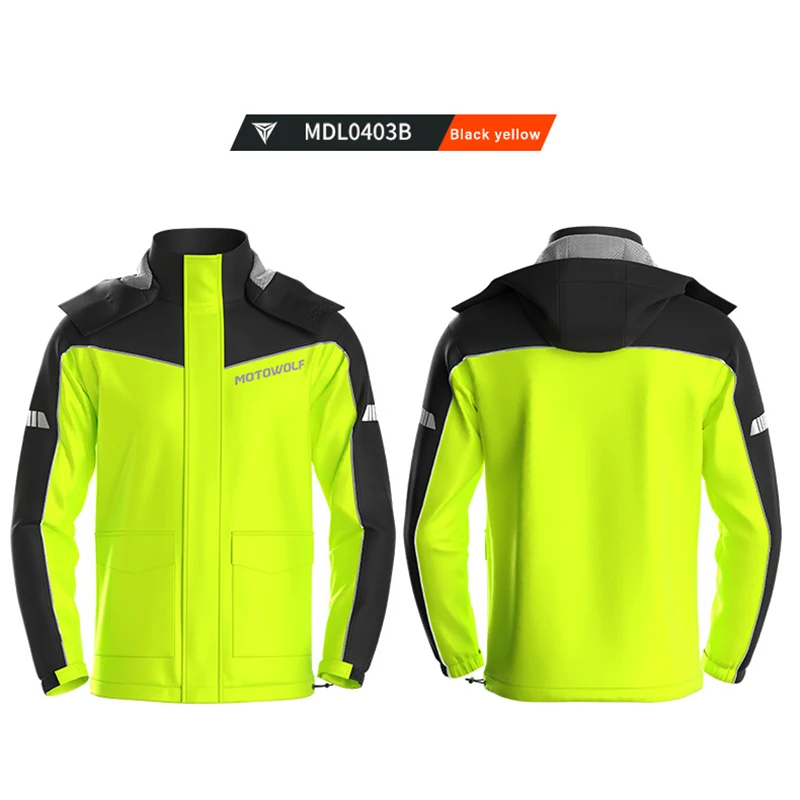 MOTOWOLF Motorcycle Raincoat A - Motorcycle Gear Mesh 评论和价格