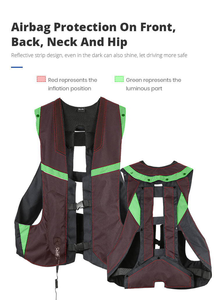 Durable Nylon Racing Moto Styl - Motorcycle Gear With Airbag 评论和价格