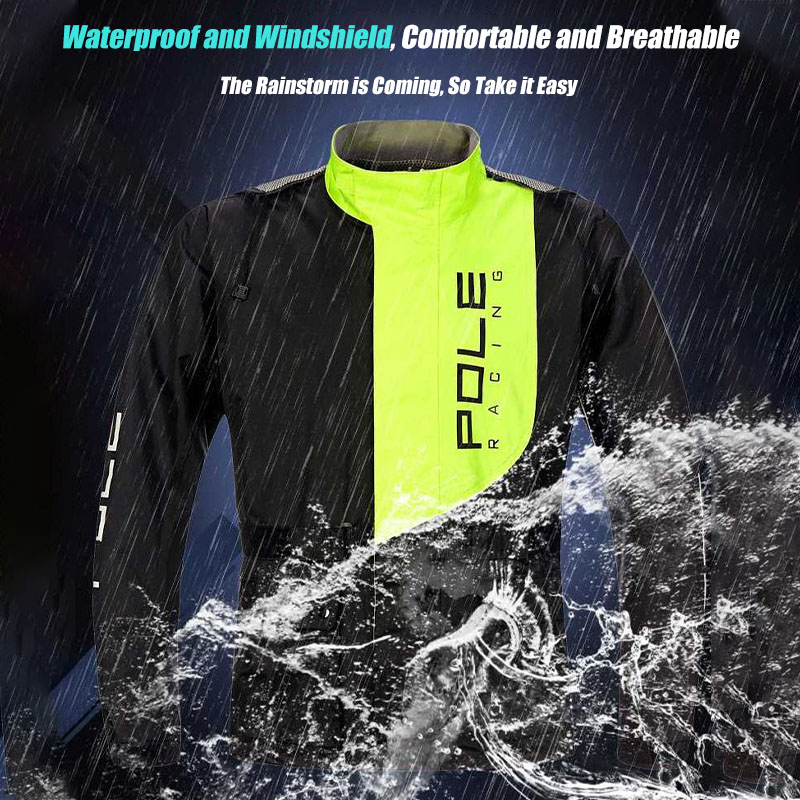 POLE Motorcycle Raincoat Breat - Motorcycle Rain Suit 评论和价格