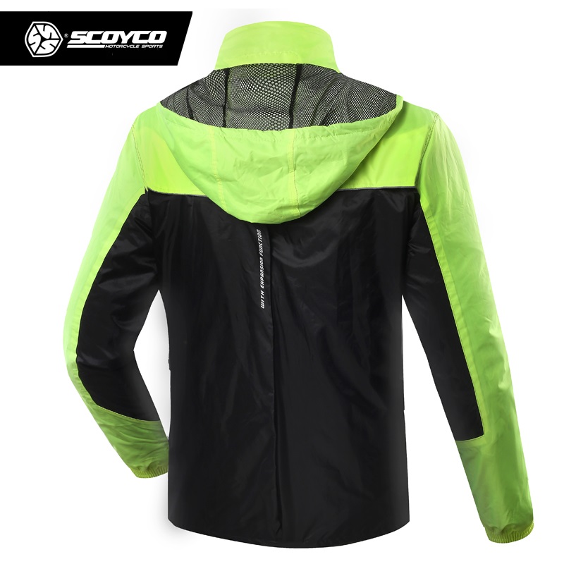 SCOYCO Motorcycle Riding Rainc - Motorcycle Rain Suit 评论和价格