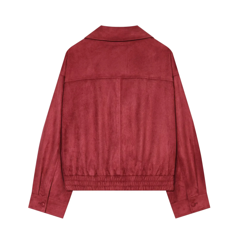 Woman 2026 New Style Suede-lik - Riding Jacket Leather 评论和价格