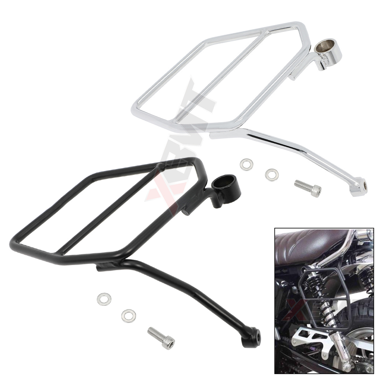 Rear Luggage Rack Left Saddleb - Tail Bag Rack 评论和价格