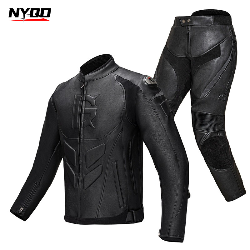 Winter Motorcycle Racing Suit  - Riding Jacket Leather 评论和价格