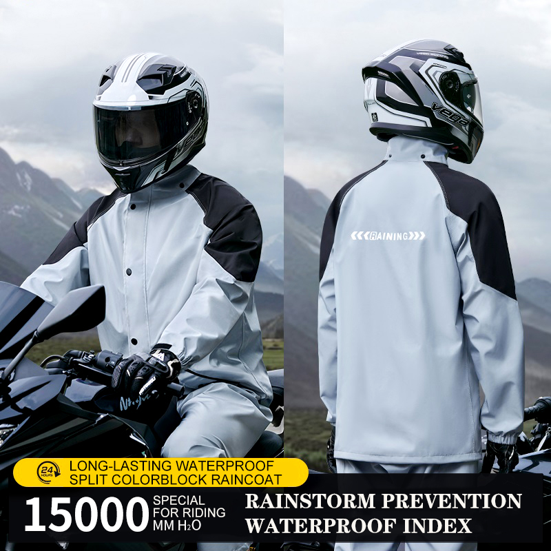Men & Women Rain Suit Jackets  - Motorcycle Rain Suit 评论和价格