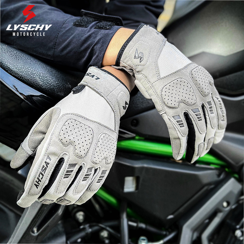 Summer Motorcycle Gloves Men W - Motorcycle Gear Mesh 评论和价格