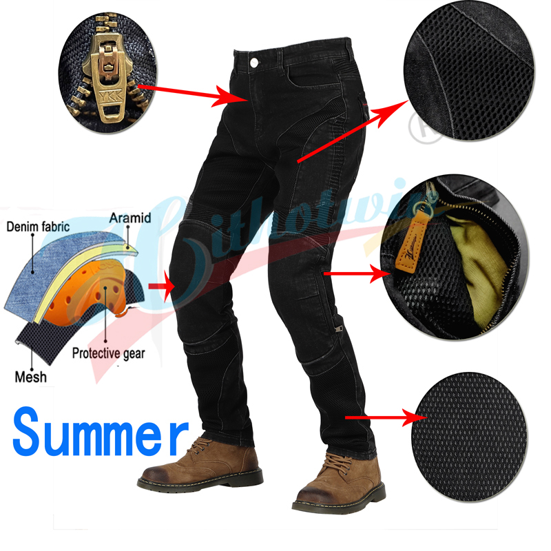 Motorcycle Pants Men Summer Me - Motorcycle Gear Mesh 评论和价格