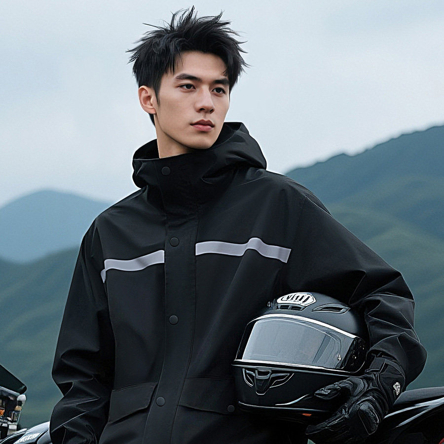 Reflective Strip Waterproof Sp - Motorcycle Rain Suit 评论和价格