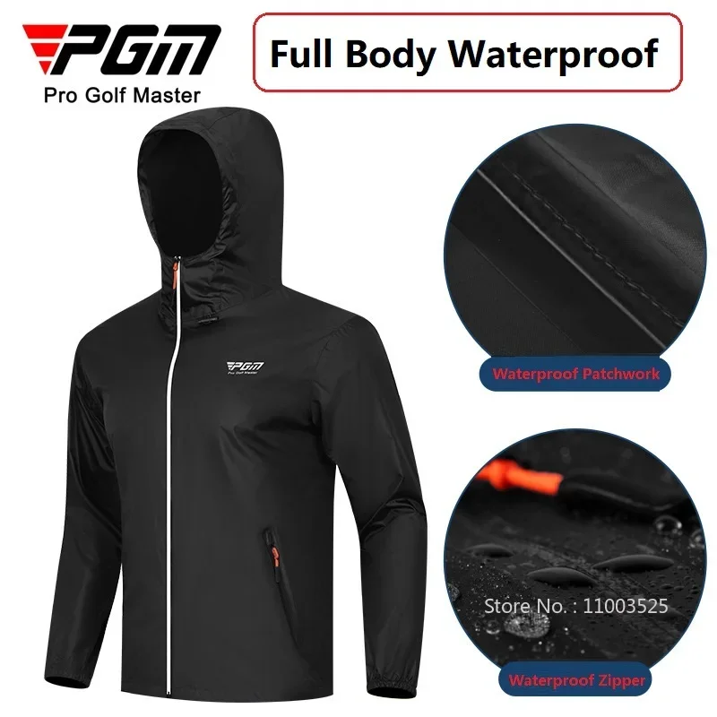 Pgm Men Golf Raincoat Rain Pan - Motorcycle Rain Suit 评论和价格