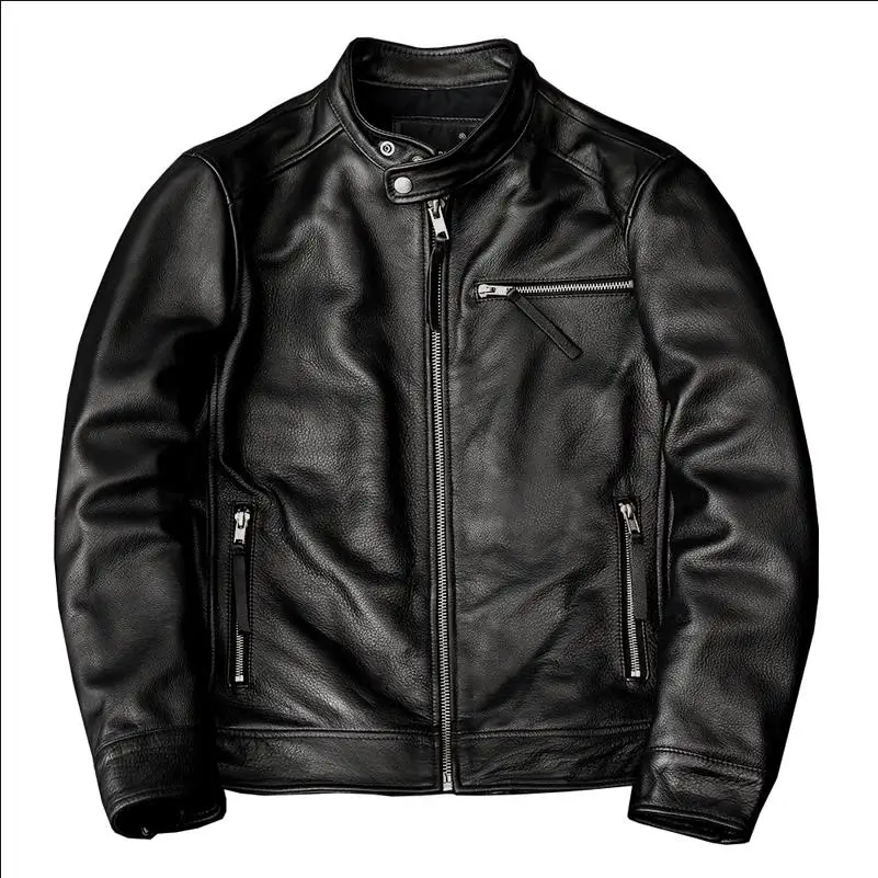 Wholesales.100% real cowhide C - Riding Jacket Leather 评论和价格
