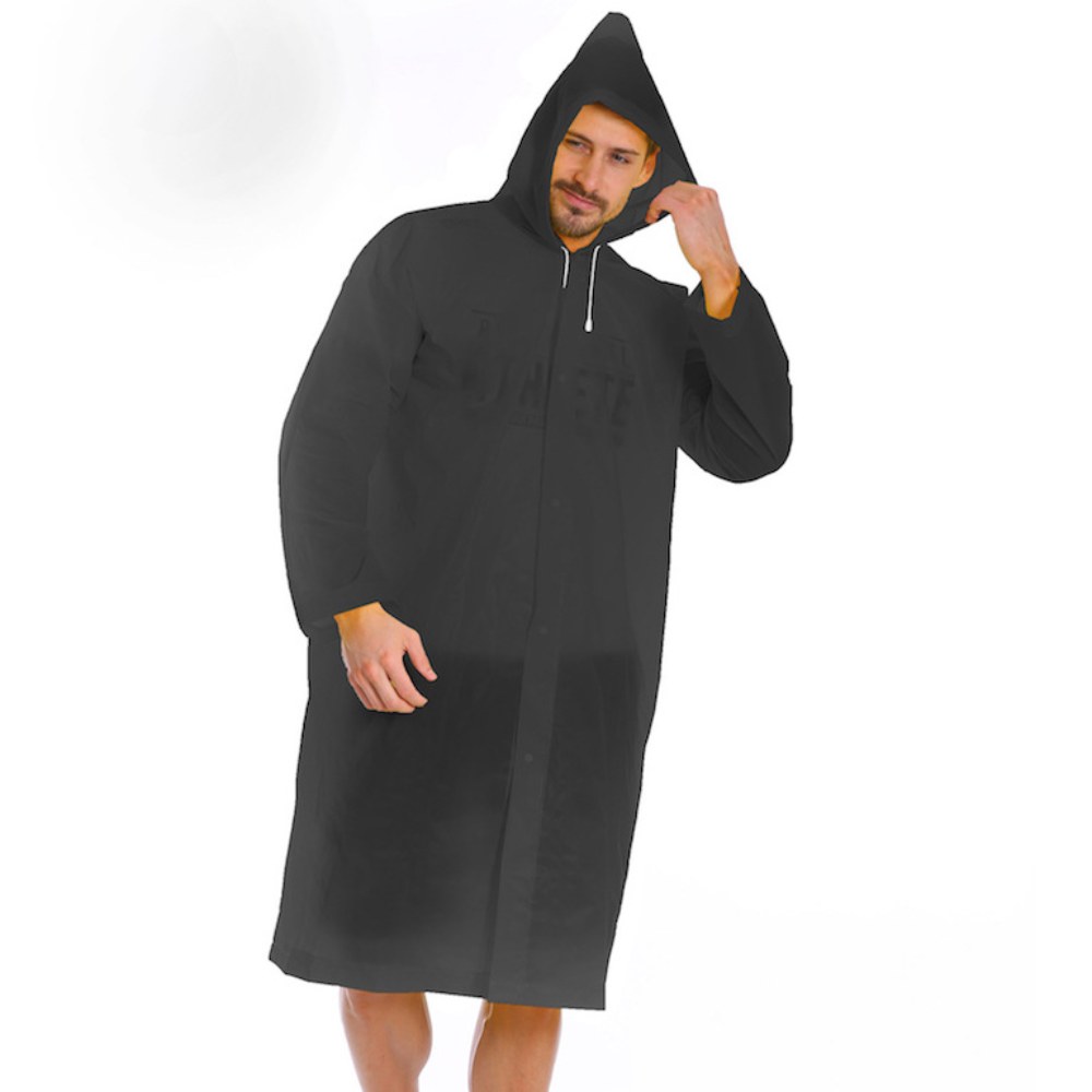 Black Fashion Adult Waterproof - Motorcycle Rain Suit 评论和价格